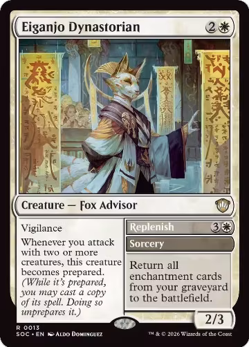 Eiganjo Dynastorian (13), Commander: Secrets of Strixhaven — Magic card price