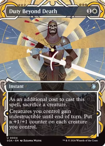 Duty Beyond Death (4), Secrets of Strixhaven: Mystical Archive — Magic card price
