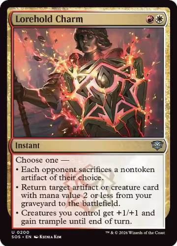 Lorehold Charm (200), Secrets of Strixhaven — Magic card price
