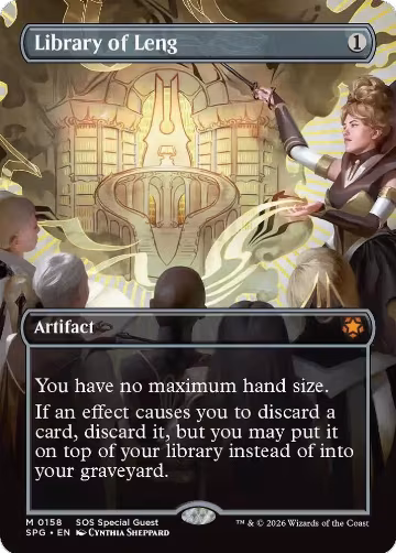 Library of Leng (Borderless) (158), Special Guests — Magic card price