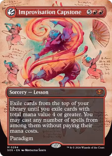 Improvisation Capstone (Borderless) (294) — card price