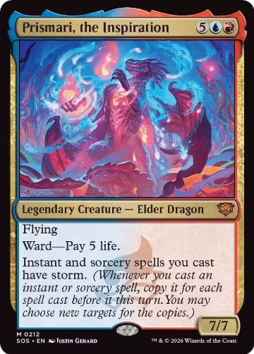Prismari, the Inspiration (212), Secrets of Strixhaven — Magic card price