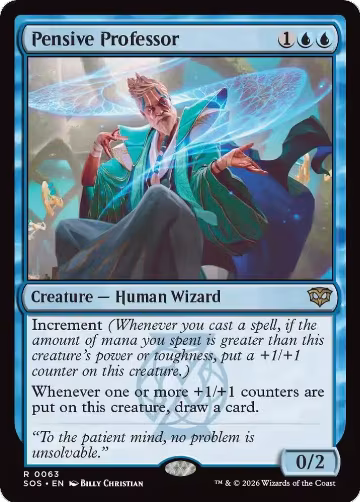 Pensive Professor (63), Secrets of Strixhaven — Magic card price