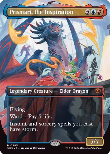 Prismari, the Inspiration (Borderless) (285) — card price
