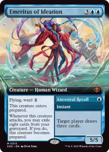 Emeritus of Ideation (Extended Art) (315), Secrets of Strixhaven — Magic card price