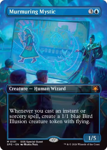 Murmuring Mystic (Borderless) (151), Special Guests — Magic card price