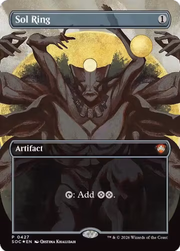 Sol Ring (Borderless) (427) — card price