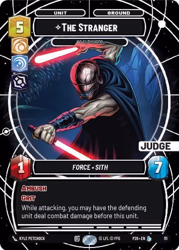The Stranger - No Survivors (111), Judge Promos — Star Wars card price