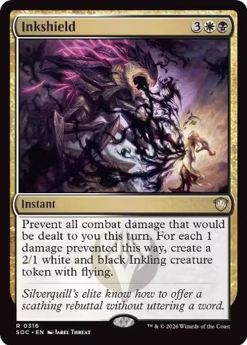Inkshield (316), Commander: Secrets of Strixhaven — Magic card price