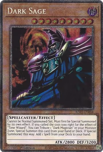 Dark Sage (RA05-EN004), Rarity Collection 5 — Yu-Gi-Oh! card price