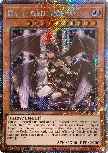 Darklord Ixchel (Platinum Secret Rare) (RA05-EN010), Rarity Collection 5 — Yu-Gi-Oh! card price