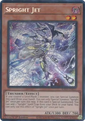 Spright Jet (Secret Rare) (RA05-EN022), Rarity Collection 5 — Yu-Gi-Oh! card price
