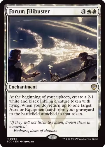 Forum Filibuster (14), Commander: Secrets of Strixhaven — Magic card price