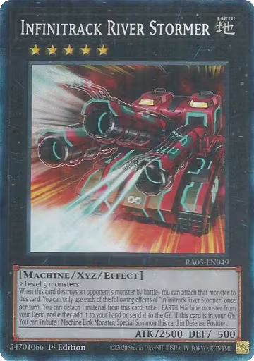 Infinitrack River Stormer (PCR) (RA05-EN049), Rarity Collection 5 — Yu-Gi-Oh! card price