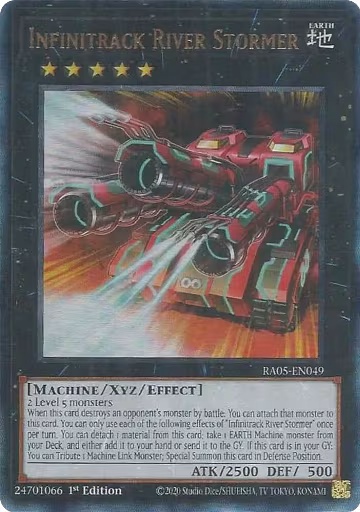 Infinitrack River Stormer (PUR) (RA05-EN049), Rarity Collection 5 — Yu-Gi-Oh! card price