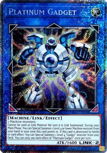 Platinum Gadget (Platinum Secret Rare) (RA05-EN054), Rarity Collection 5 — Yu-Gi-Oh! card price