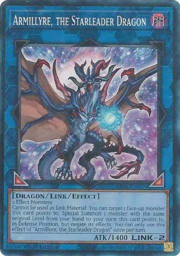 Armillyre, the Starleader Dragon (PCR) (RA05-EN055), Rarity Collection 5 — Yu-Gi-Oh! card price