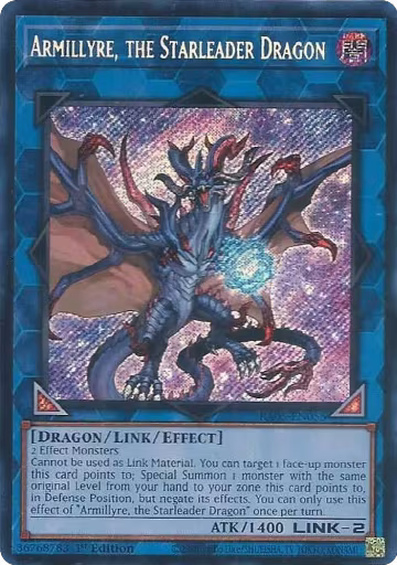 Armillyre, the Starleader Dragon (Secret Rare) (RA05-EN055), Rarity Collection 5 — Yu-Gi-Oh! card price