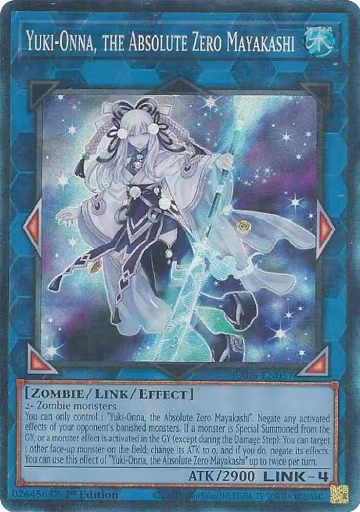 Yuki-Onna, the Absolute Zero Mayakashi (PCR) (RA05-EN057), Rarity Collection 5 — Yu-Gi-Oh! card price