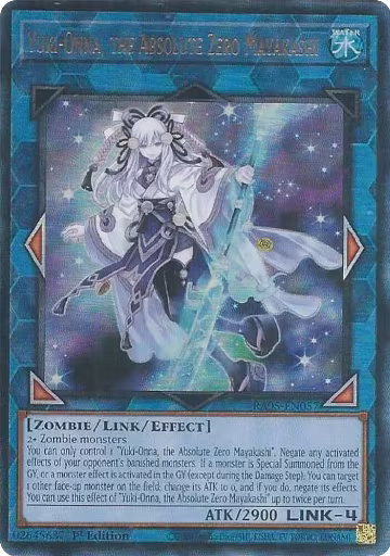 Yuki-Onna, the Absolute Zero Mayakashi (PUR) (RA05-EN057), Rarity Collection 5 — Yu-Gi-Oh! card price