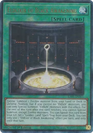 Eldlixir of Black Awakening (PUR) (RA05-EN065), Rarity Collection 5 — Yu-Gi-Oh! card price
