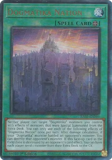 Dogmatika Nation (PUR) (RA05-EN066), Rarity Collection 5 — Yu-Gi-Oh! card price