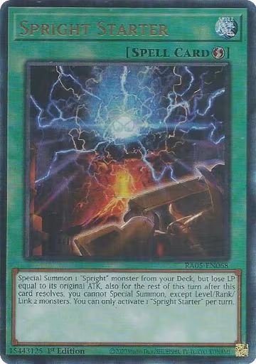 Spright Starter (PUR) (RA05-EN068), Rarity Collection 5 — Yu-Gi-Oh! card price