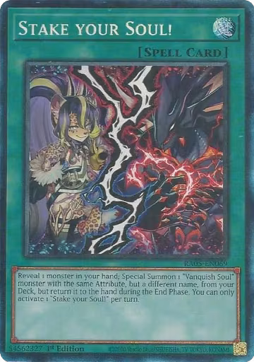 Stake your Soul! (PCR) (RA05-EN069), Rarity Collection 5 — Yu-Gi-Oh! card price