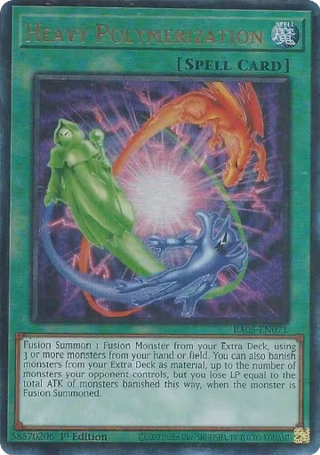 Heavy Polymerization (PUR) (RA05-EN071), Rarity Collection 5 — Yu-Gi-Oh! card price