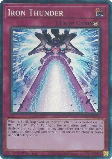 Iron Thunder (PCR) (RA05-EN079), Rarity Collection 5 — Yu-Gi-Oh! card price
