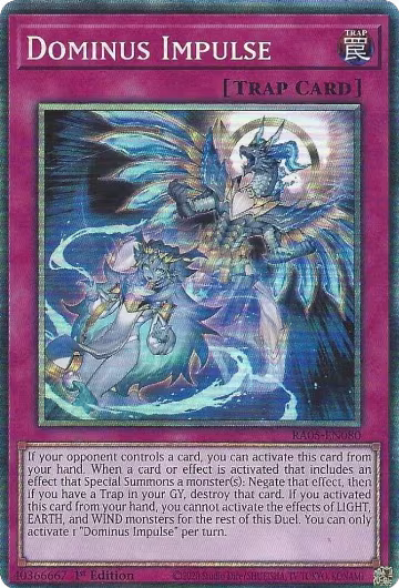 Dominus Impulse (PCR) (RA05-EN080), Rarity Collection 5 — Yu-Gi-Oh! card price