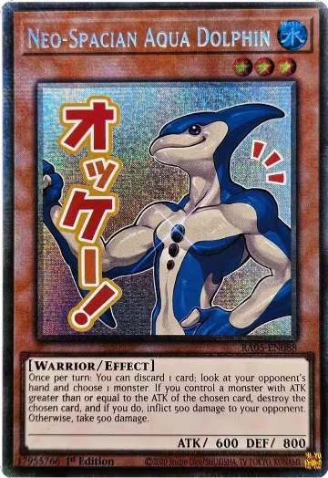 Neo-Spacian Aqua Dolphin (Starlight Rare) (RA05-EN088), Rarity Collection 5 — Yu-Gi-Oh! card price