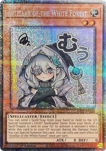 Astellar of the White Forest (Starlight Rare) (RA05-EN100), Rarity Collection 5 — Yu-Gi-Oh! card price