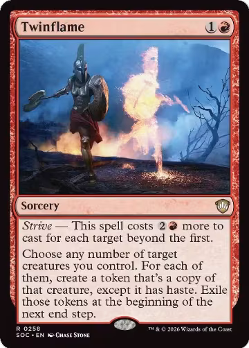 Twinflame (258), Commander: Secrets of Strixhaven — Magic card price