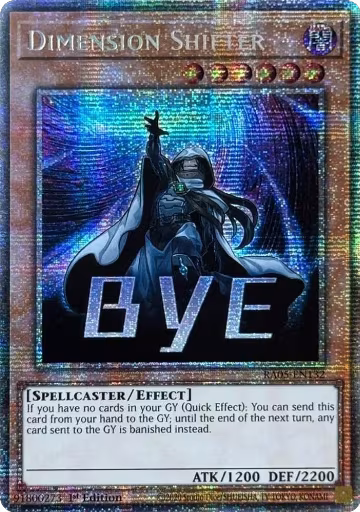 Dimension Shifter (Starlight Rare) (RA05-EN132), Rarity Collection 5 — Yu-Gi-Oh! card price