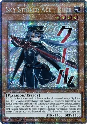 Sky Striker Ace - Roze (Starlight Rare) (RA05-EN133), Rarity Collection 5 — Yu-Gi-Oh! card price