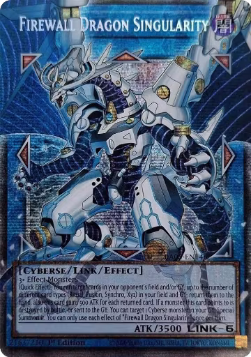 Firewall Dragon Singularity (Starlight Rare) (Extended Art) (RA05-EN146), Rarity Collection 5 — Yu-Gi-Oh! card price