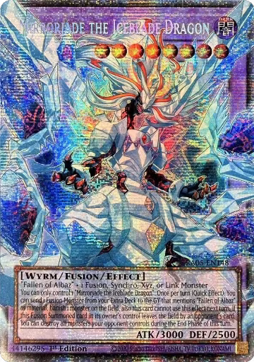 Mirrorjade the Iceblade Dragon (Starlight Rare) (Extended Art) (RA05-EN148) — card price
