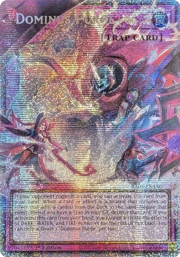 Dominus Purge (Starlight Rare) (Extended Art) (RA05-EN150) — card price