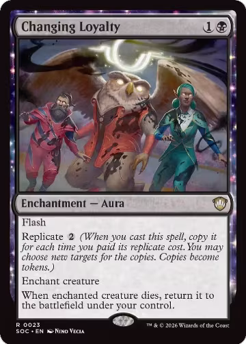 Changing Loyalty (23), Commander: Secrets of Strixhaven — Magic card price