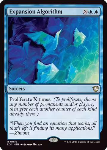 Expansion Algorithm (19), Commander: Secrets of Strixhaven — Magic card price