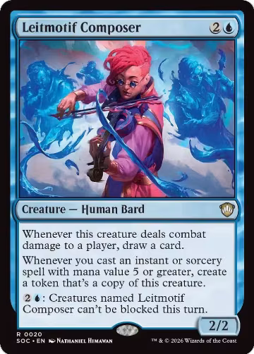 Leitmotif Composer (20), Commander: Secrets of Strixhaven — Magic card price