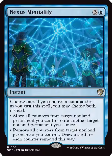 Nexus Mentality (21), Commander: Secrets of Strixhaven — Magic card price