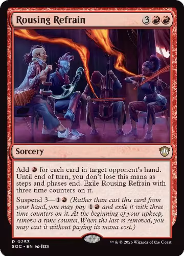 Rousing Refrain (253), Commander: Secrets of Strixhaven — Magic card price