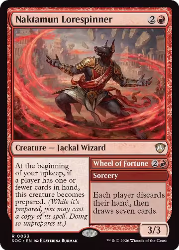 Naktamun Lorespinner (33), Commander: Secrets of Strixhaven — Magic card price