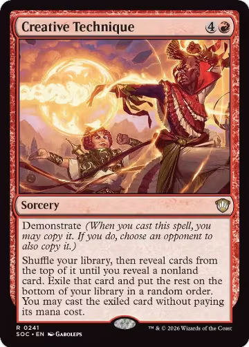 Creative Technique (241), Commander: Secrets of Strixhaven — Magic card price