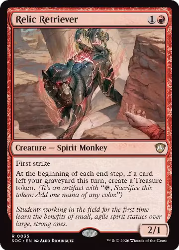 Relic Retriever (35), Commander: Secrets of Strixhaven — Magic card price