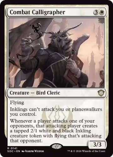 Combat Calligrapher (141), Commander: Secrets of Strixhaven — Magic card price