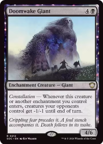 Doomwake Giant (212), Commander: Secrets of Strixhaven — Magic card price