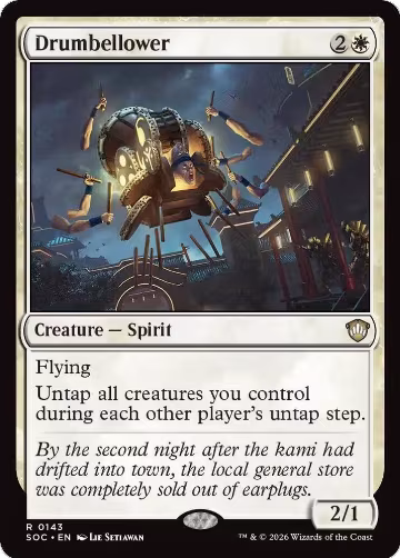 Drumbellower (143), Commander: Secrets of Strixhaven — Magic card price